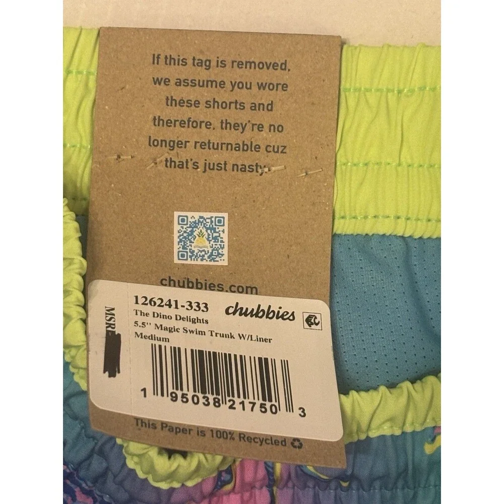 Chubbies Dino Delights 5.5